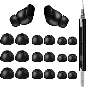 9 Pairs Replacement Ear Tips for Beats Studio Buds/Fit Pro/Studio Buds+, 3 Sizes (S/M/L), 