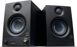 PreSonus Eris 3.5 Studio Monitors, Pair — Powered, Active Monitor Speakers for Near Field Music Production, De